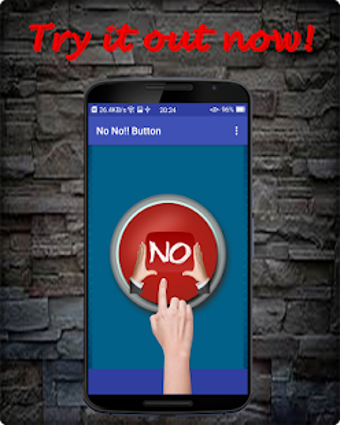 Image 2 for No No!! Button