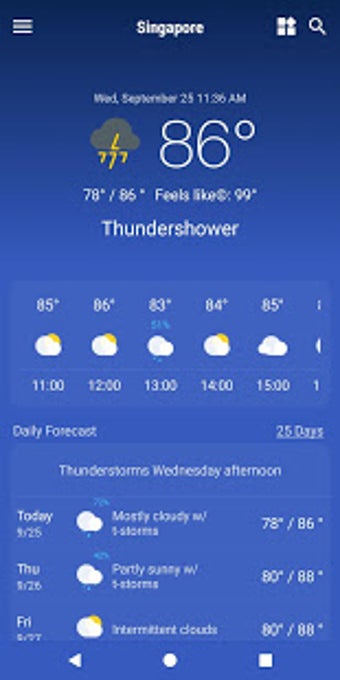 Image 1 for Weather App