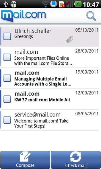 Imagen 1 para mail.com mail