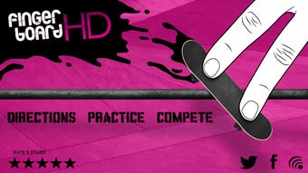 Imagen 0 para Fingerboard HD Skateboard…