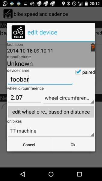 Imagen 0 para a Training Tracker