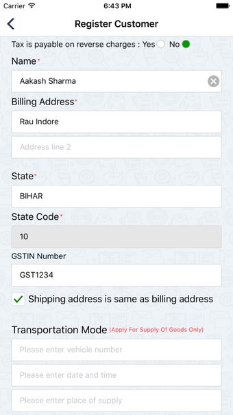 Image 0 for GST Invoice App