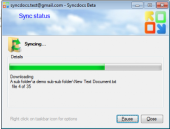 Image 0 for Syncdocs Portable