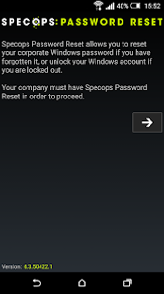 Image 3 for Specops Password Reset