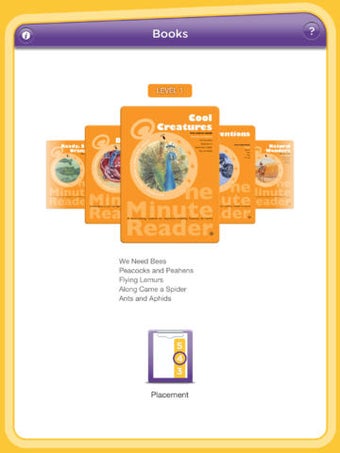 Image 0 for One Minute Reader Level 1