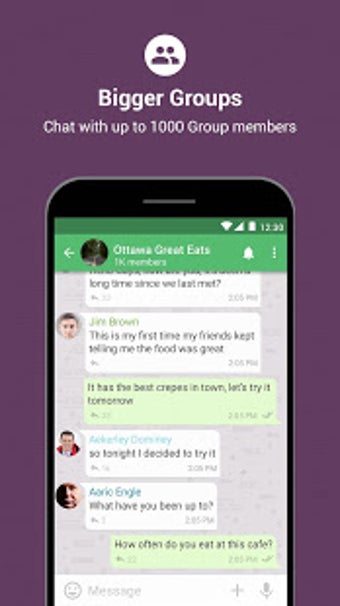 Imagen 1 para nandbox Messenger  Free v…