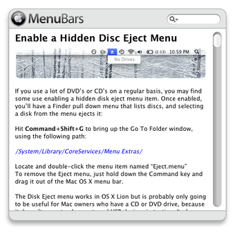 Image 0 for MenuBars