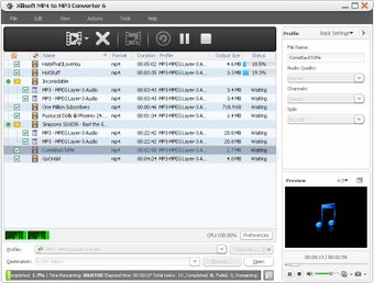 Image 0 for Xilisoft MP4 to MP3 Conve…