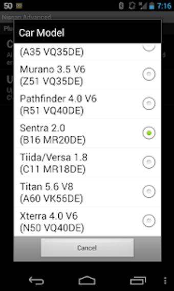 Imagen 6 para Advanced EX for NISSAN