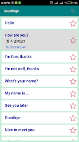 Imagen 1 para Learn Korean Offline