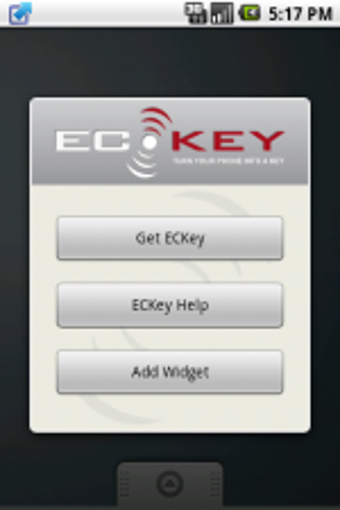 Imagen 1 para ECKey Bluetooth Widget