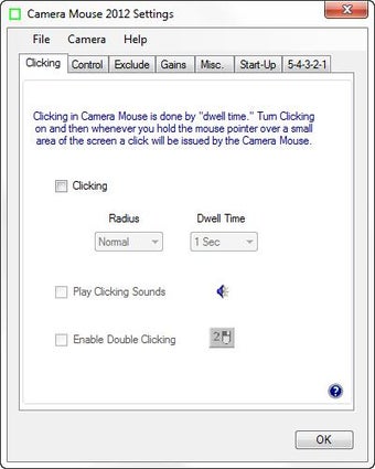 Image 0 for Camera Mouse 2012
