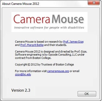Imagen 2 para Camera Mouse 2012