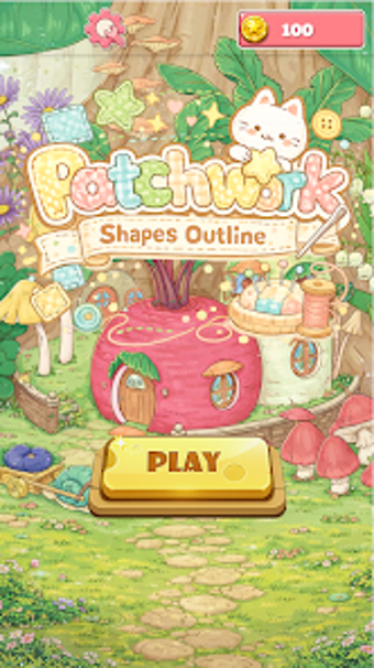 Image 0 for Patchwork Shapes Outline