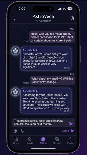 Imagen 0 para AstroVeda: AI Vedic Astro…