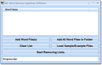 Image 0 for MS Word Remove Hyperlinks…