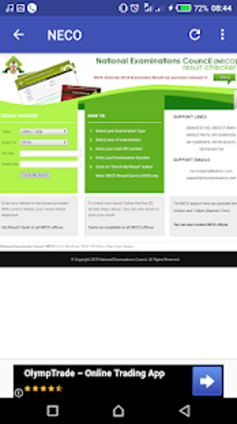 Imagen 2 para Exams Result Checker