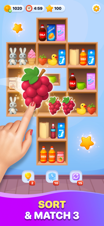 Imagen 0 para Tidy Shelf: Sort  Match G…