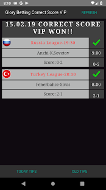 Image 0 for Glory Betting Tips Correc…
