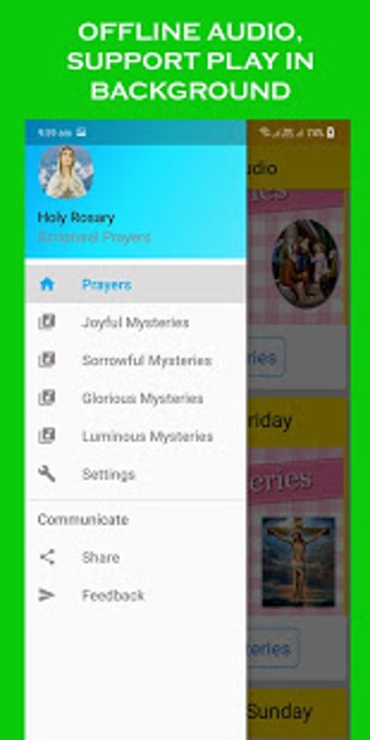 Imagen 2 para Scriptural Rosary Audio
