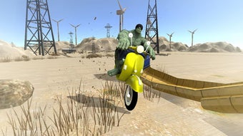 Image 3 for Super Hero Bike Mega Ramp