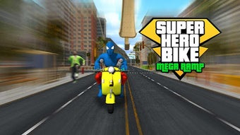 Image 2 for Super Hero Bike Mega Ramp