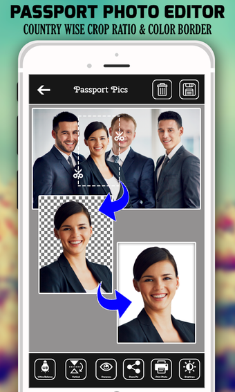 Image 1 for Passport Size Photo Maker