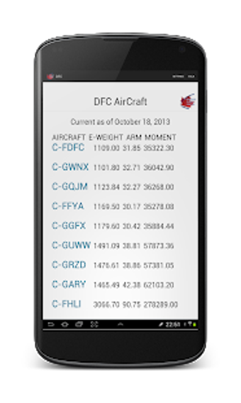 Imagen 0 para Durham Flight Centre W&B