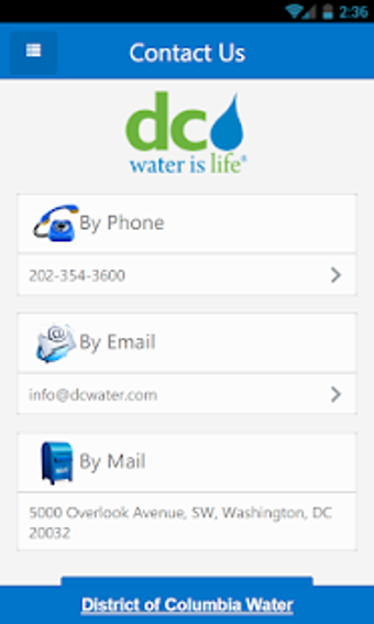 Imagen 2 para My DC Water