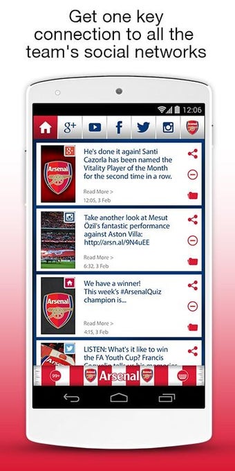 Image 0 for Official Arsenal FC Keybo…