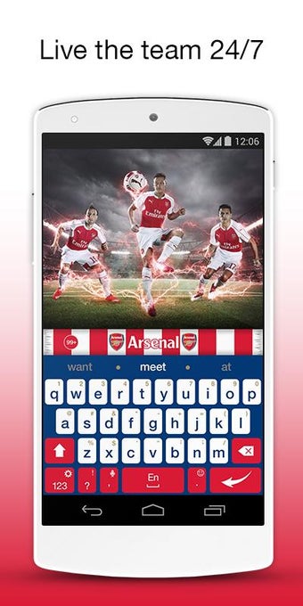 Image 1 for Official Arsenal FC Keybo…