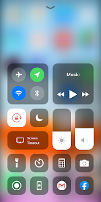 Imagen 1 para Control Center iOS 13