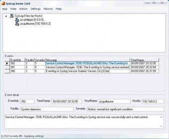 Imagen 0 para Syslog Server