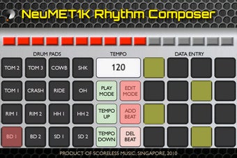 Image 0 for NeuMET1K Rhythm Composer