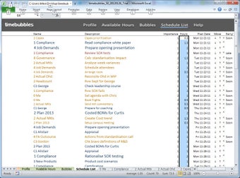 Imagen 4 para TimeBubbles 50 Excel To D…