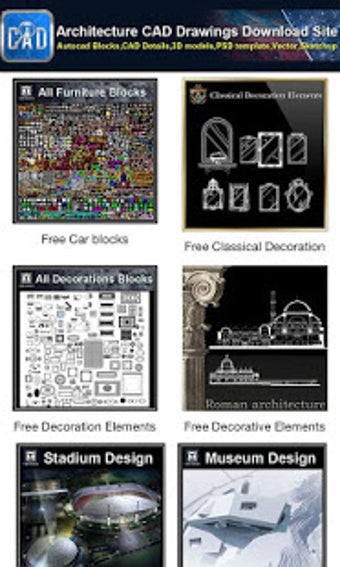 Image 1 for Download Autocad Drawings