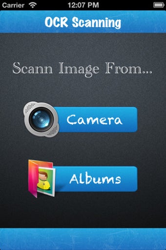 Image 1 for OCR Scanning
