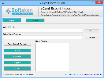 Imagen 1 para Softaken V-Card Export Im…