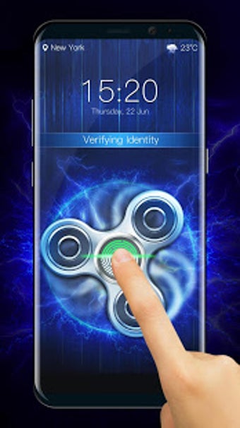 Image 1 for Fidget spinner fingerprin…