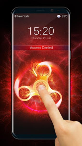 Image 0 for Fidget spinner fingerprin…