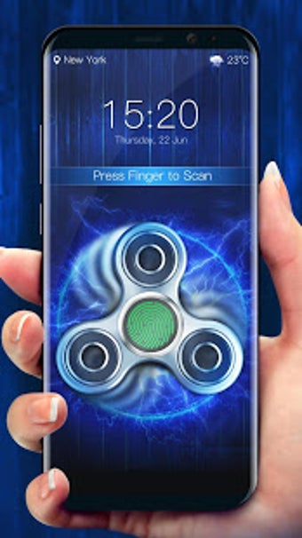 Image 3 for Fidget spinner fingerprin…