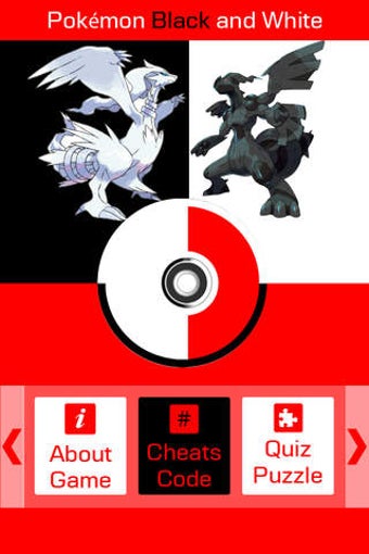 Image 0 for Cheats for Pokemon Black …