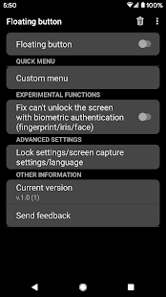 Image 1 for Floating Button (Assistiv…