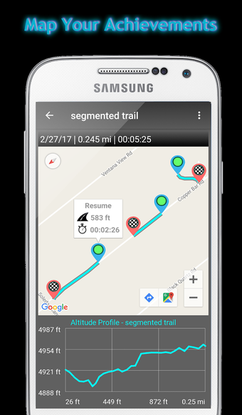 Imagen 2 para Walking Odometer Pro
