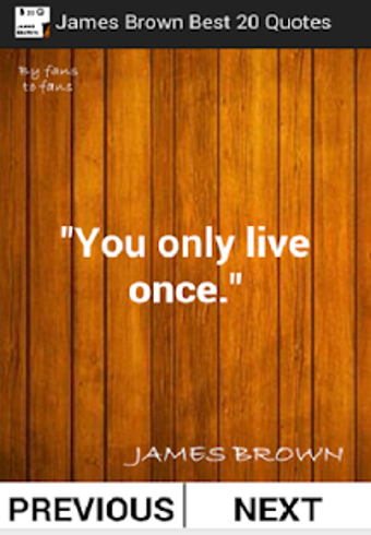 Image 2 for James Brown Best 20 Quote…