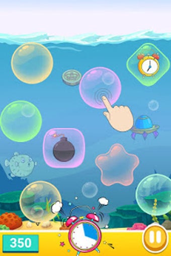 Imagen 1 para Bubble popping game for T…