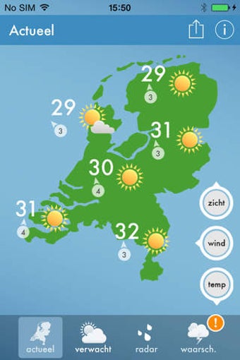 Image 0 for Weerbericht Nederland