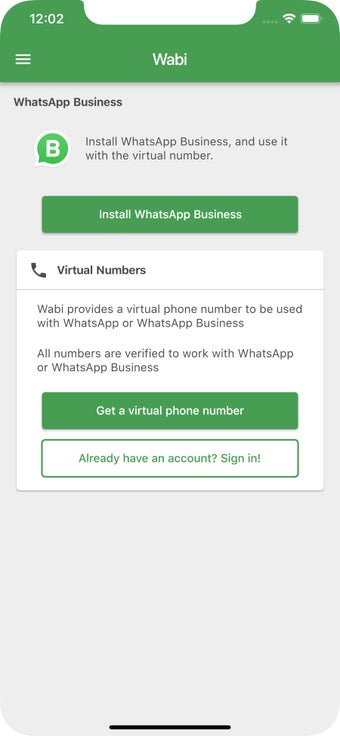 Image 1 for Wabi - Number for WhatsAp…
