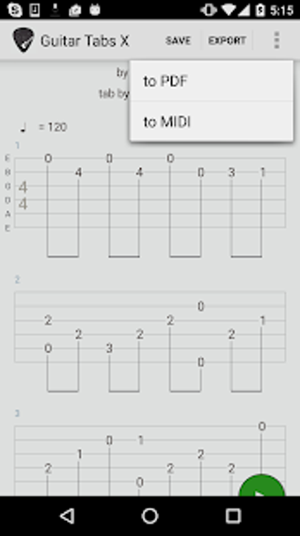 Image 1 for Guitar Tabs X