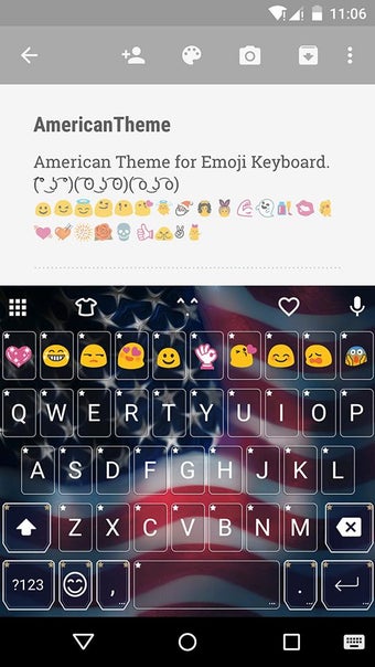Image 2 for American Emoji Keyboard T…